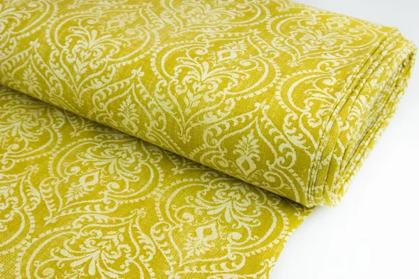 Expressions Damask Chartreuse