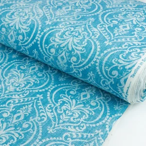 Expressions Damask Duck-Egg Blue