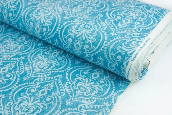 Expressions Damask Duck-Egg Blue