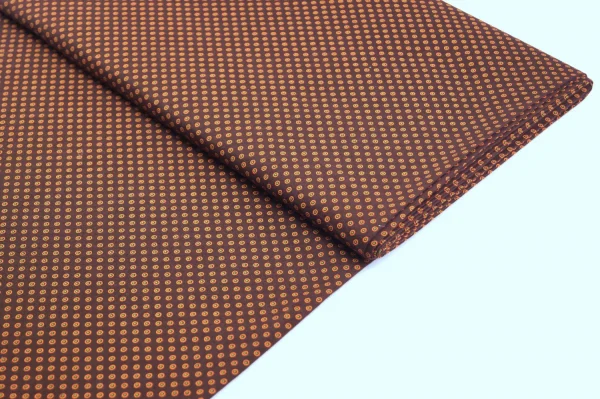 Shweshwe—Orange Chocolate
