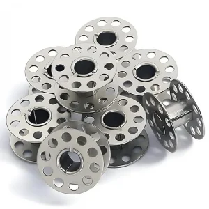 Stainless Steel Bobbin Set, 10 Pieces