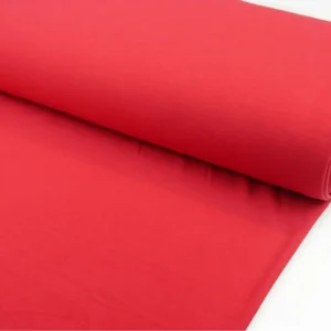 Organic Single Jersey - Red