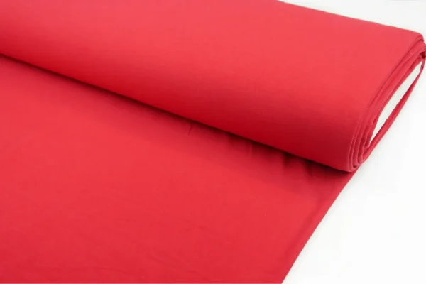 Organic Single Jersey - Red